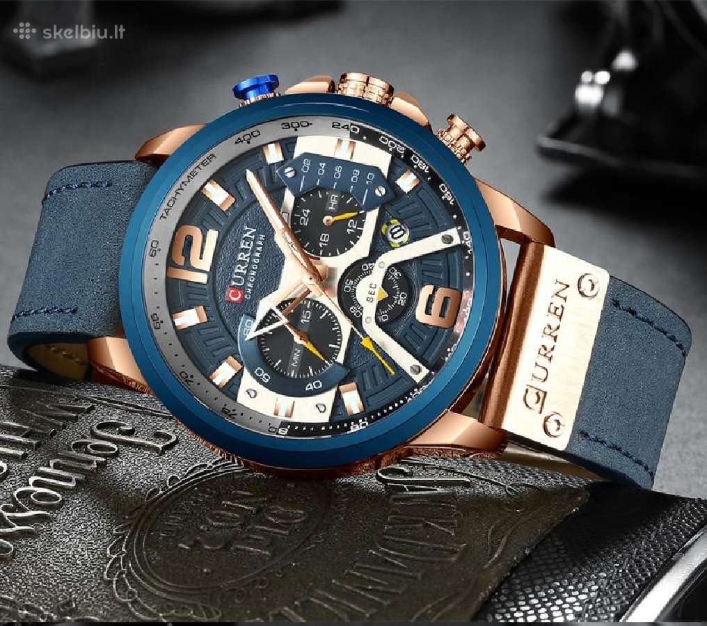 Laikrodis Curren Chronograph, vyriškas, kvarc - nuotraukos Nr. 4