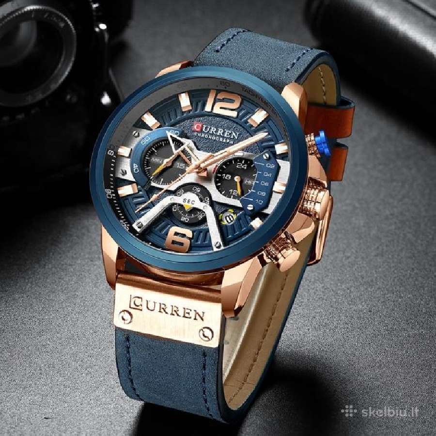 Laikrodis Curren Chronograph, vyriškas, kvarc - nuotraukos Nr. 5