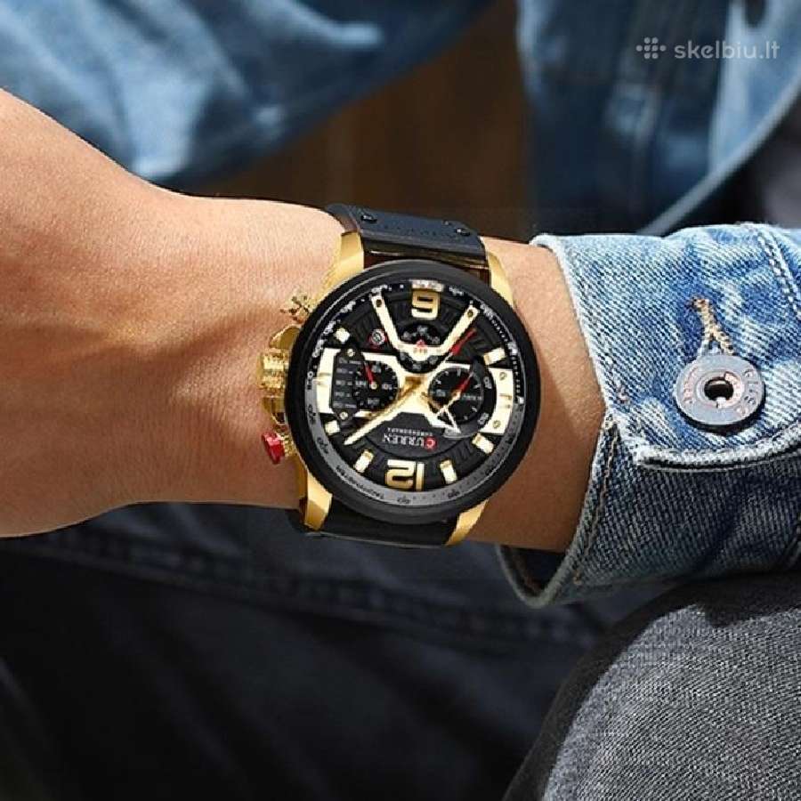 Laikrodis Curren Chronograph, vyriškas, kvarc - nuotraukos Nr. 11