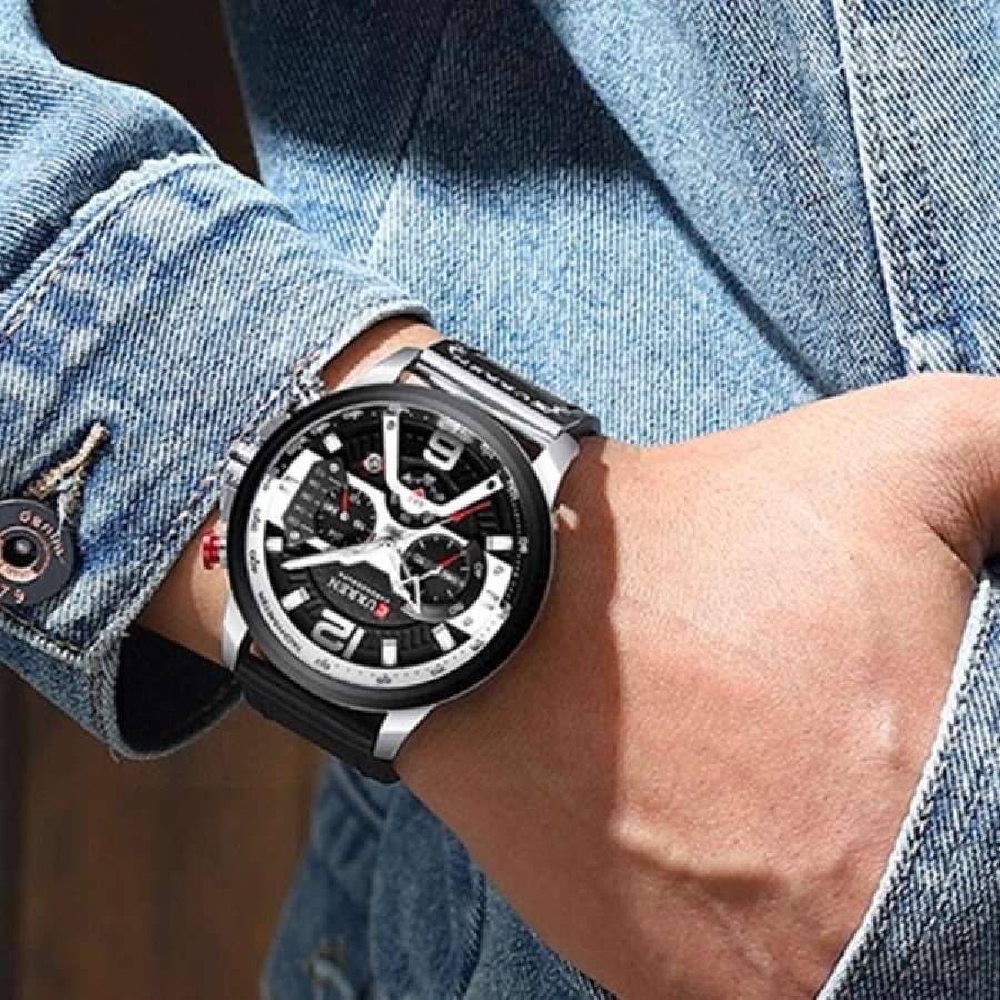 Laikrodis Curren Chronograph, vyriškas, kvarc - nuotraukos Nr. 14
