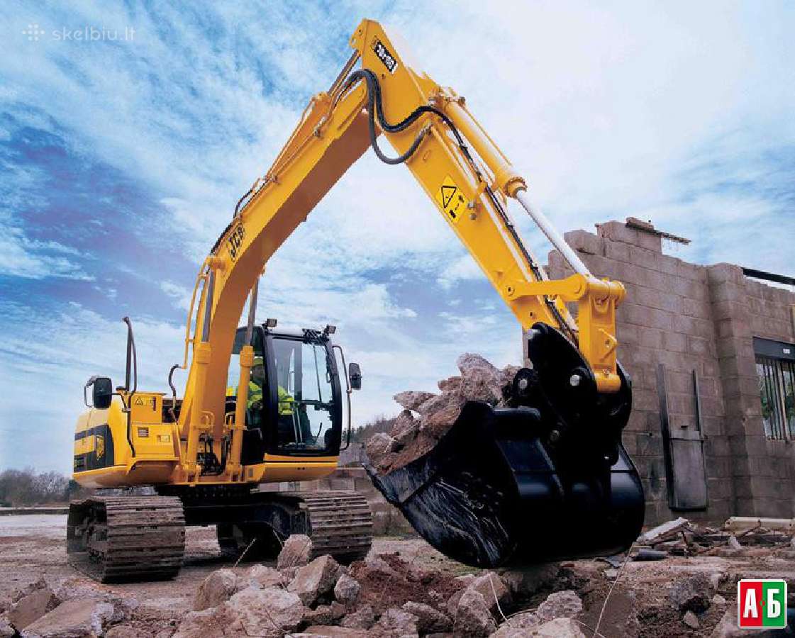 JCB Js130 Js160 Js220 3cx 4cx Dalys Ir Remontas - nuotraukos Nr. 5