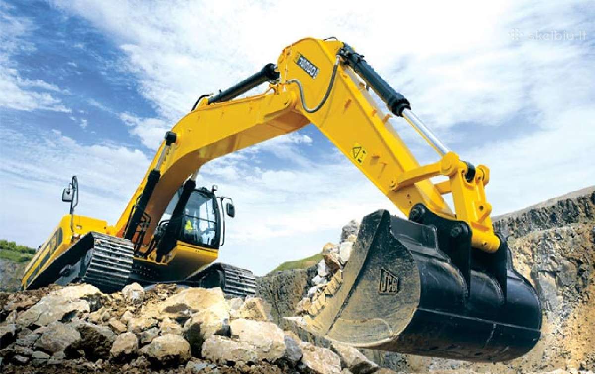 JCB Js130 Js160 Js220 3cx 4cx Dalys Ir Remontas - nuotraukos Nr. 8