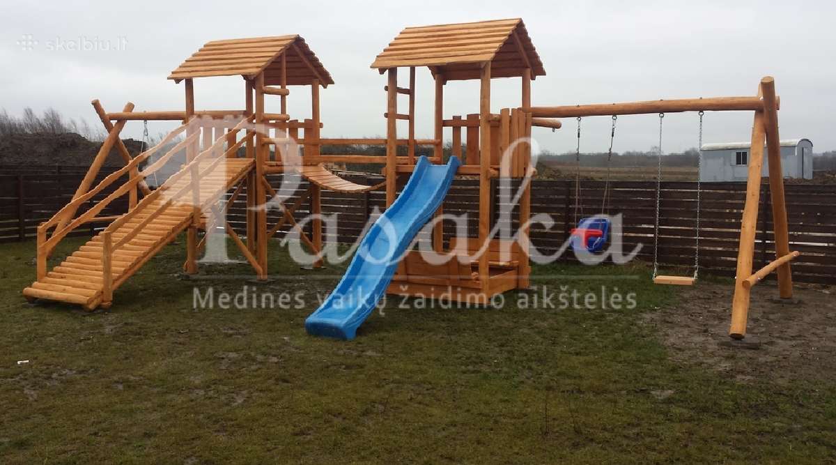 Zaidimu aiksteles, nameliai, vaikams, supynės, - nuotraukos Nr. 5