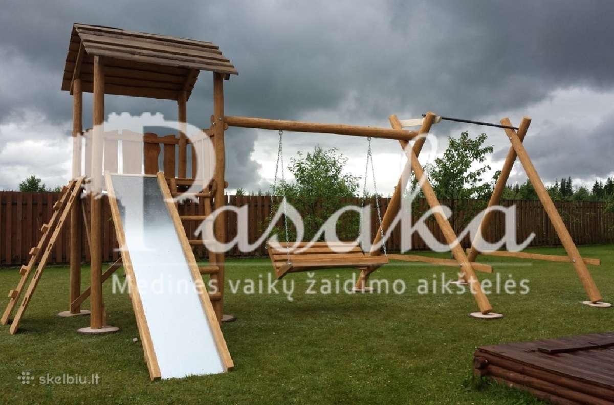 Zaidimu aiksteles, nameliai, vaikams, supynės, - nuotraukos Nr. 8