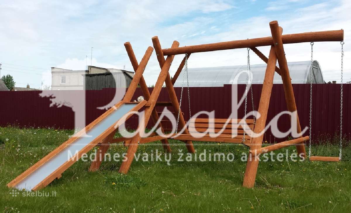 Zaidimu aiksteles, nameliai, vaikams, supynės, - nuotraukos Nr. 9