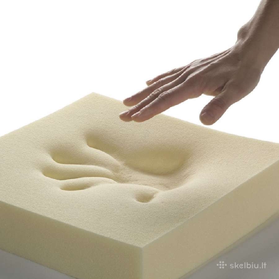 Naujas antčiužinis Memory Visko 4cm 140x200 - nuotraukos Nr. 2