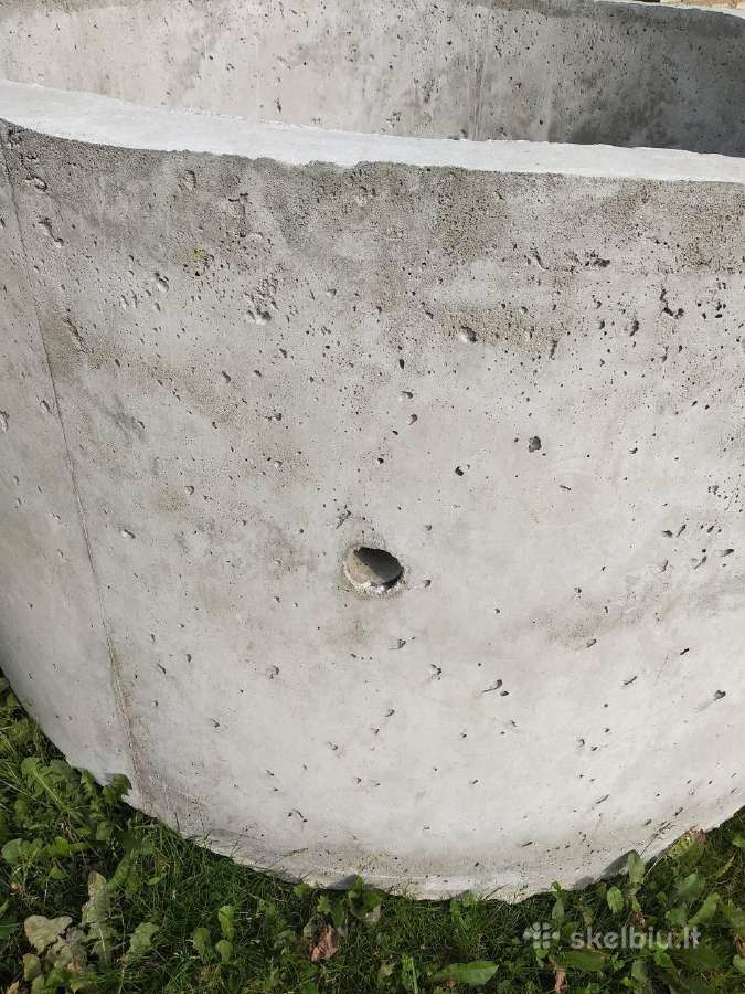 Betono, gelžbetonio žiedai,šachtos,dugnai, dangčia