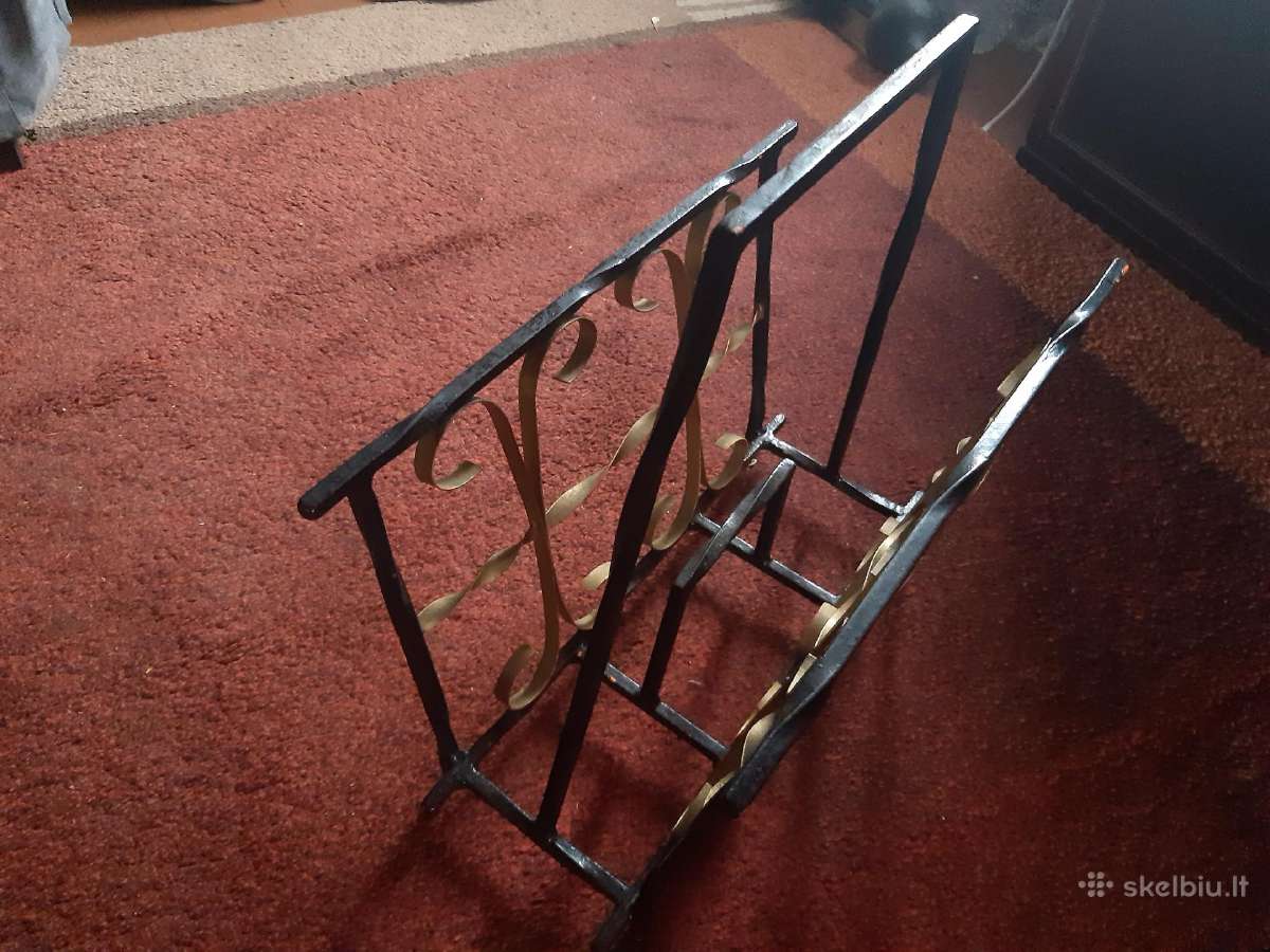 Laikrasciu zurnalu detuve kaltinio metalo 22 eur - nuotraukos Nr. 2