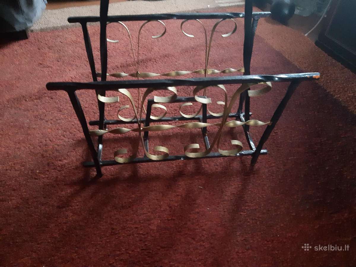 Laikrasciu zurnalu detuve kaltinio metalo 22 eur - nuotraukos Nr. 3