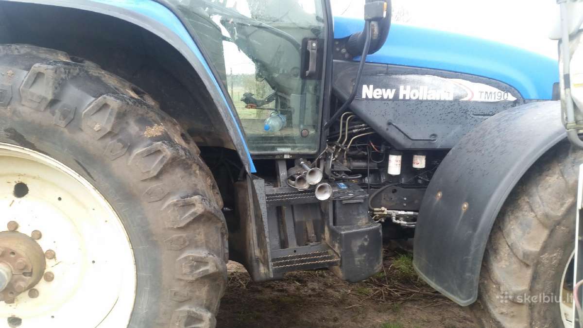 Tm190 dalimis . New holland - nuotraukos Nr. 3