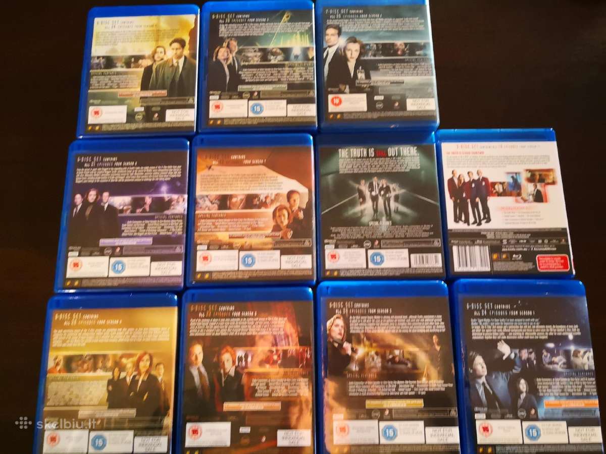 X Failai Bluray visi sezonai X Files - nuotraukos Nr. 4