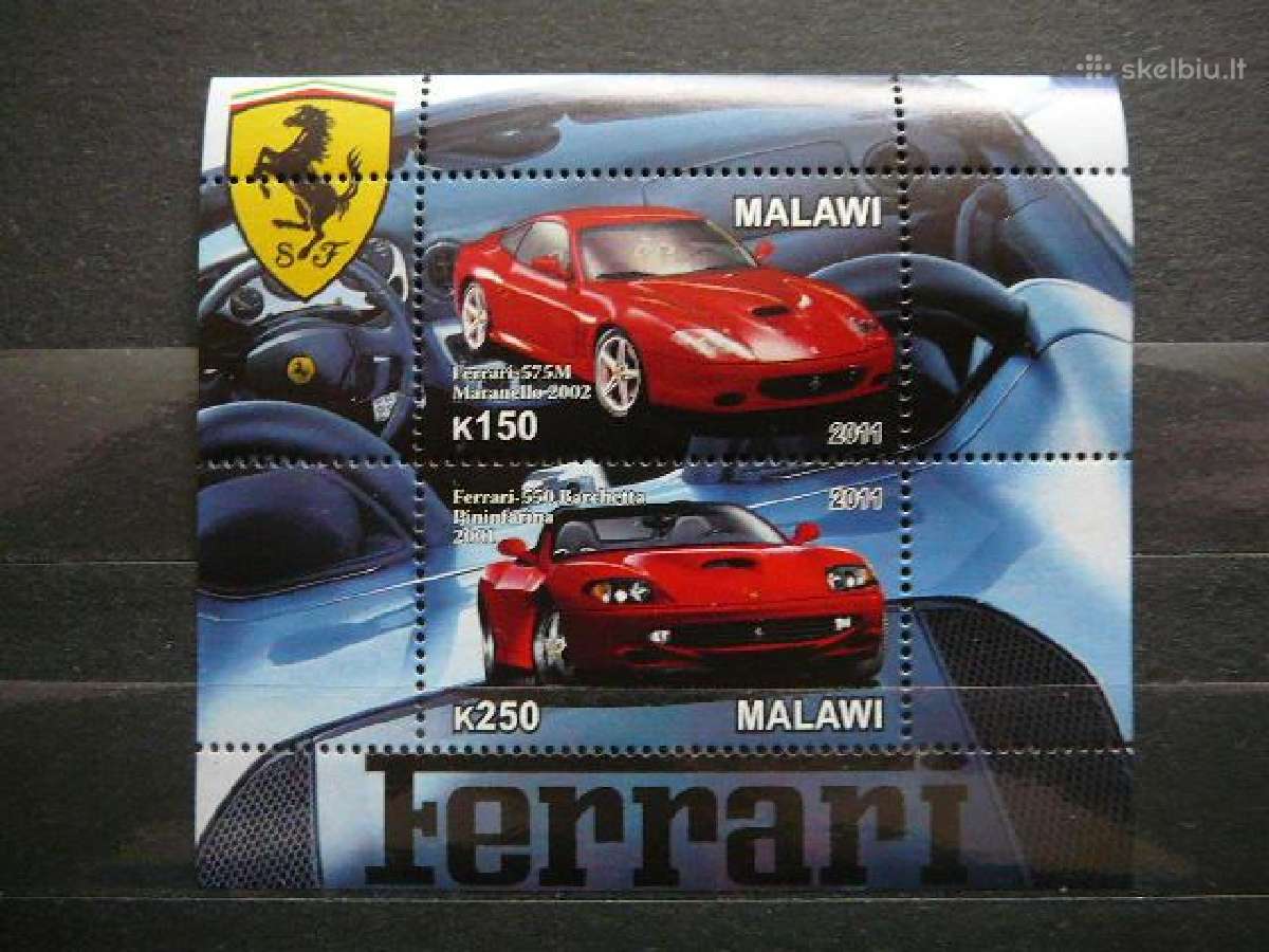 Automobiliai Ferrari Malavis 2010 6xklb. g450/2a/b