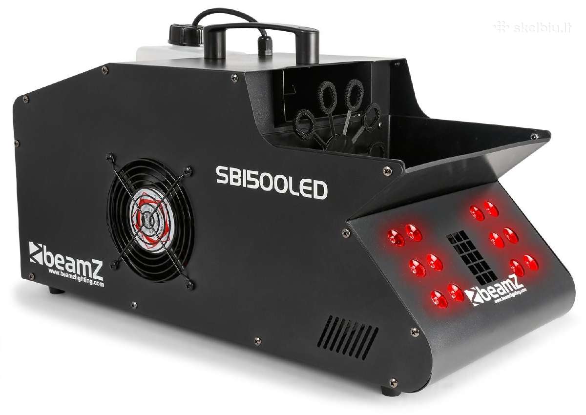 Burbulų ir dūmų mašina Beamz Sb1500led - nuotraukos Nr. 2