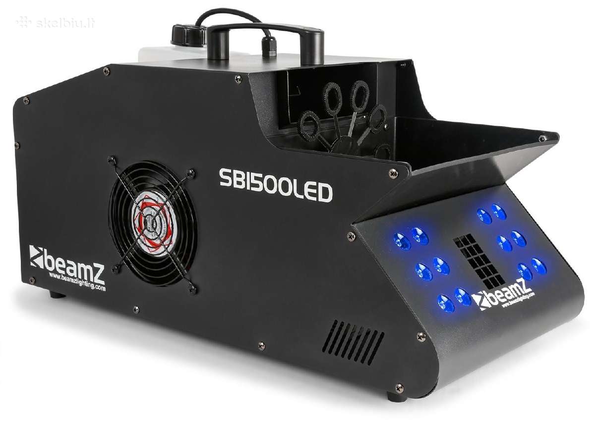 Burbulų ir dūmų mašina Beamz Sb1500led - nuotraukos Nr. 4