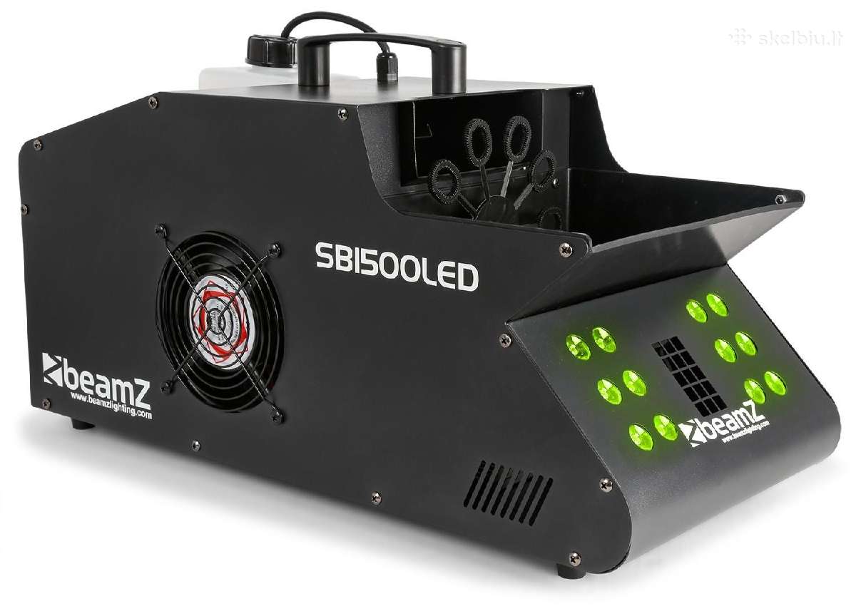 Burbulų ir dūmų mašina Beamz Sb1500led - nuotraukos Nr. 3