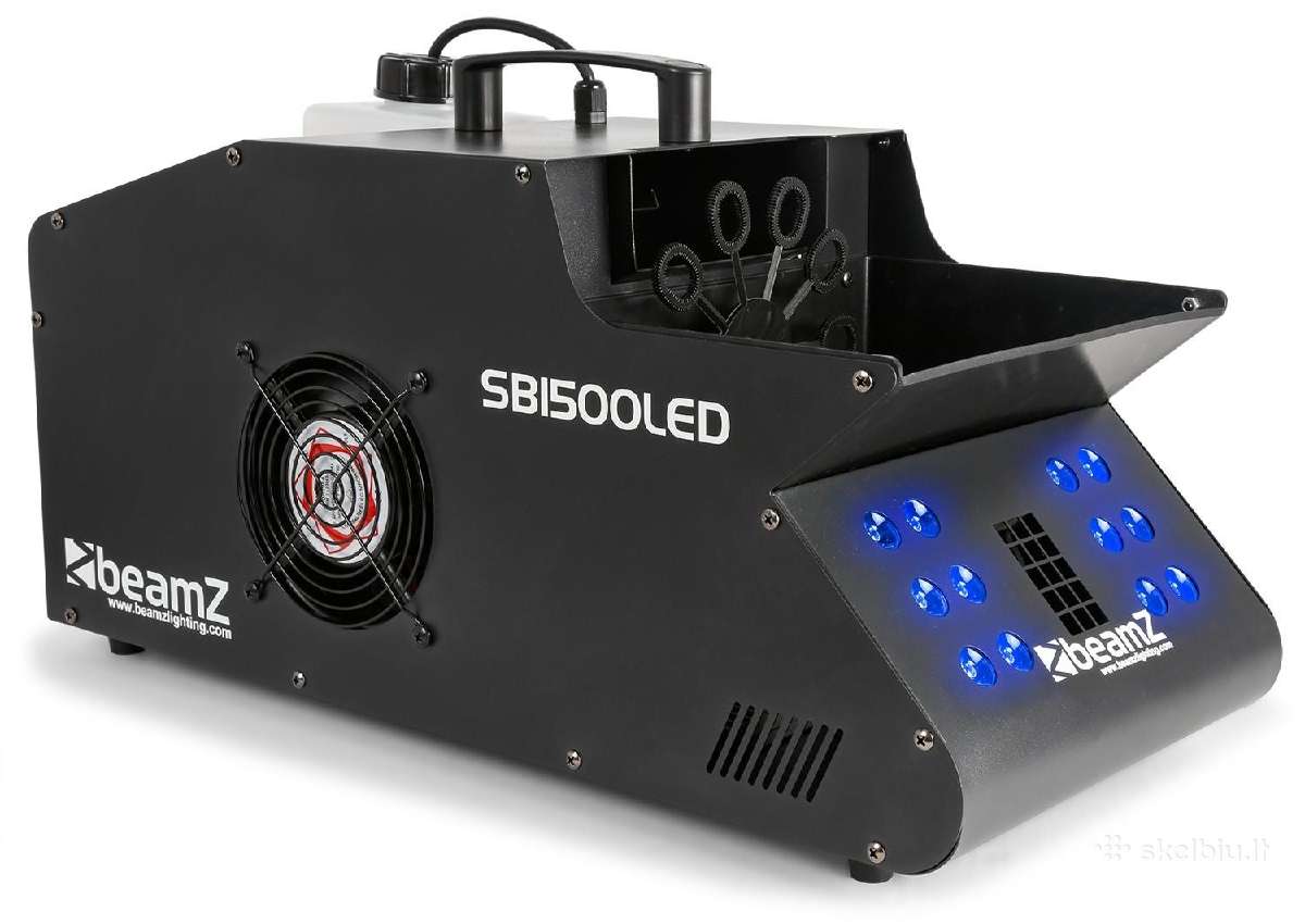 Burbulų ir dūmų mašina Beamz Sb1500led - nuotraukos Nr. 4
