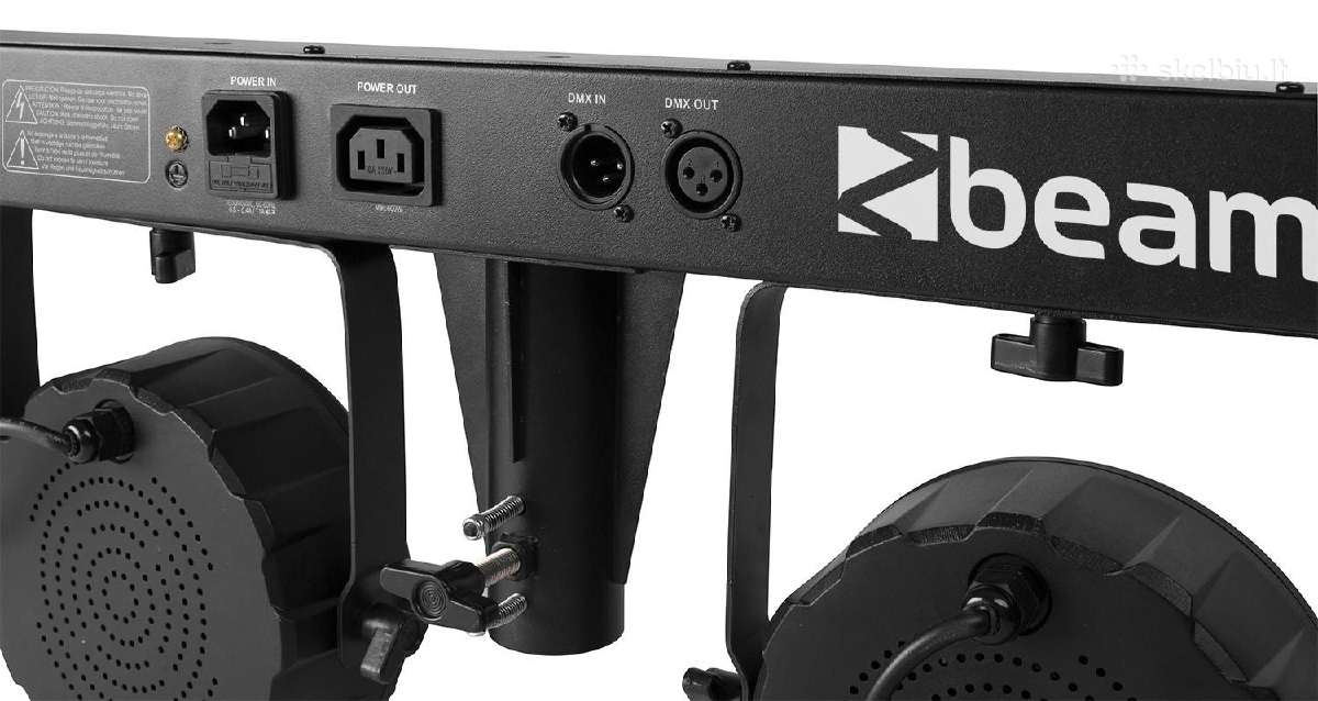 Beamz Showbar Free 2x Par, 2x Derby and Strobe - nuotraukos Nr. 3