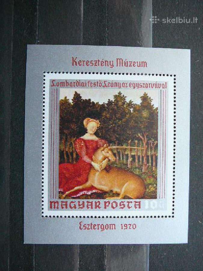 Daile Vengrija blokas svarus Mnh v2640