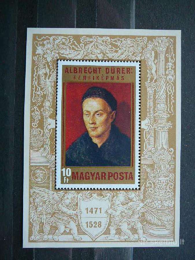 Daile Vengrija blokas svarus Mnh v2663