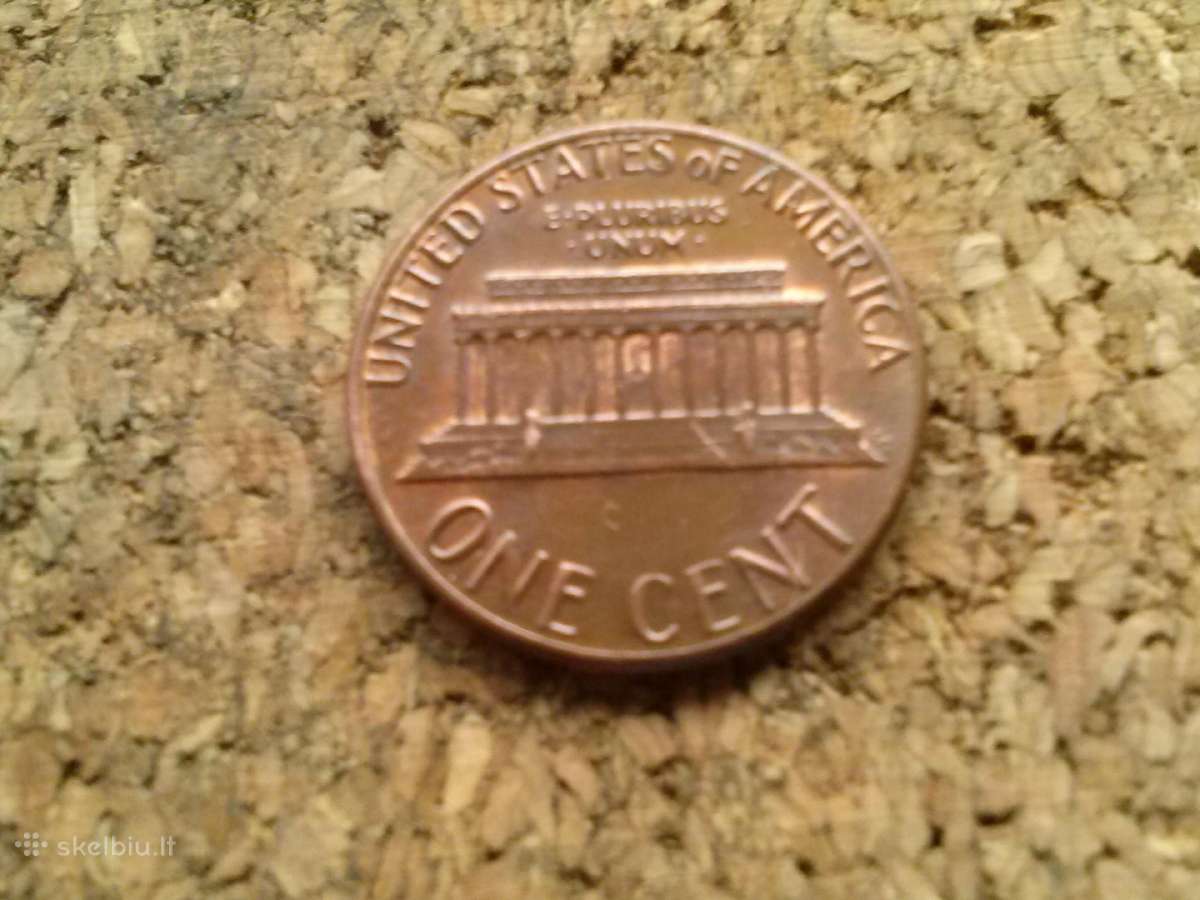 Monetos .one Cent. - nuotraukos Nr. 5