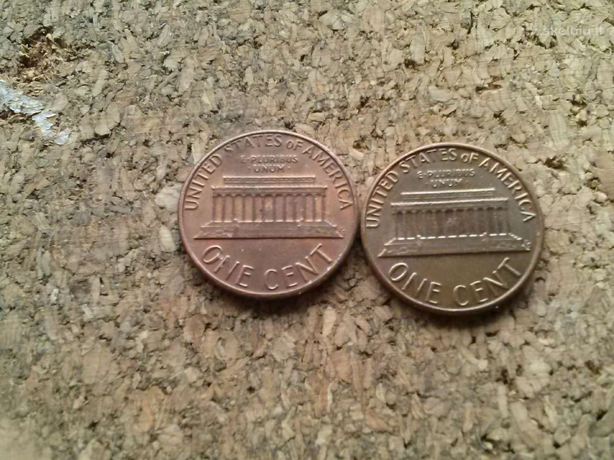 Monetos .one Cent. - nuotraukos Nr. 7