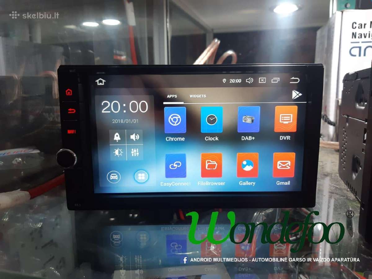 2 Din Android 12 Multimedia Su Dsp