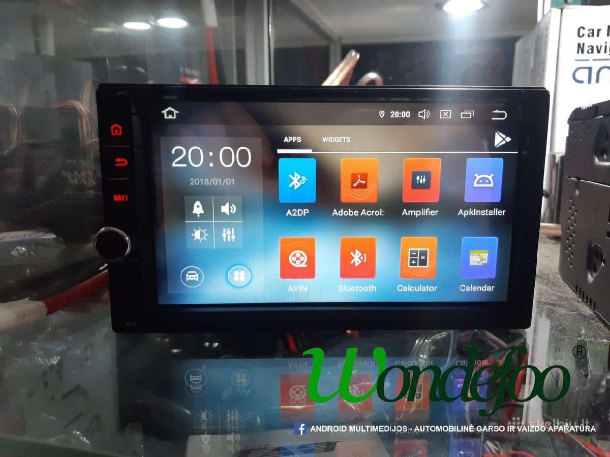 2 Din Android 12 Multimedia Su Dsp - nuotraukos Nr. 3