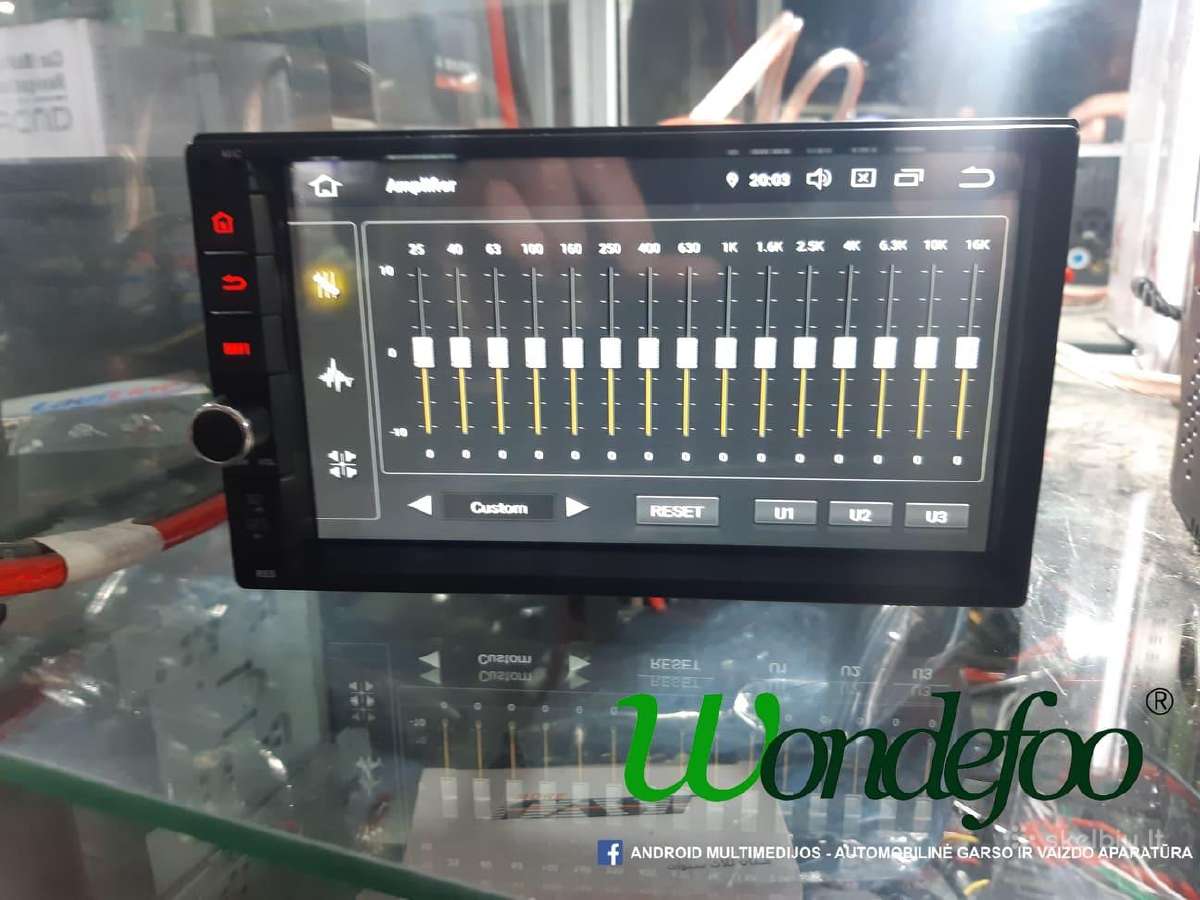 2 Din Android 12 Multimedia Su Dsp - nuotraukos Nr. 7