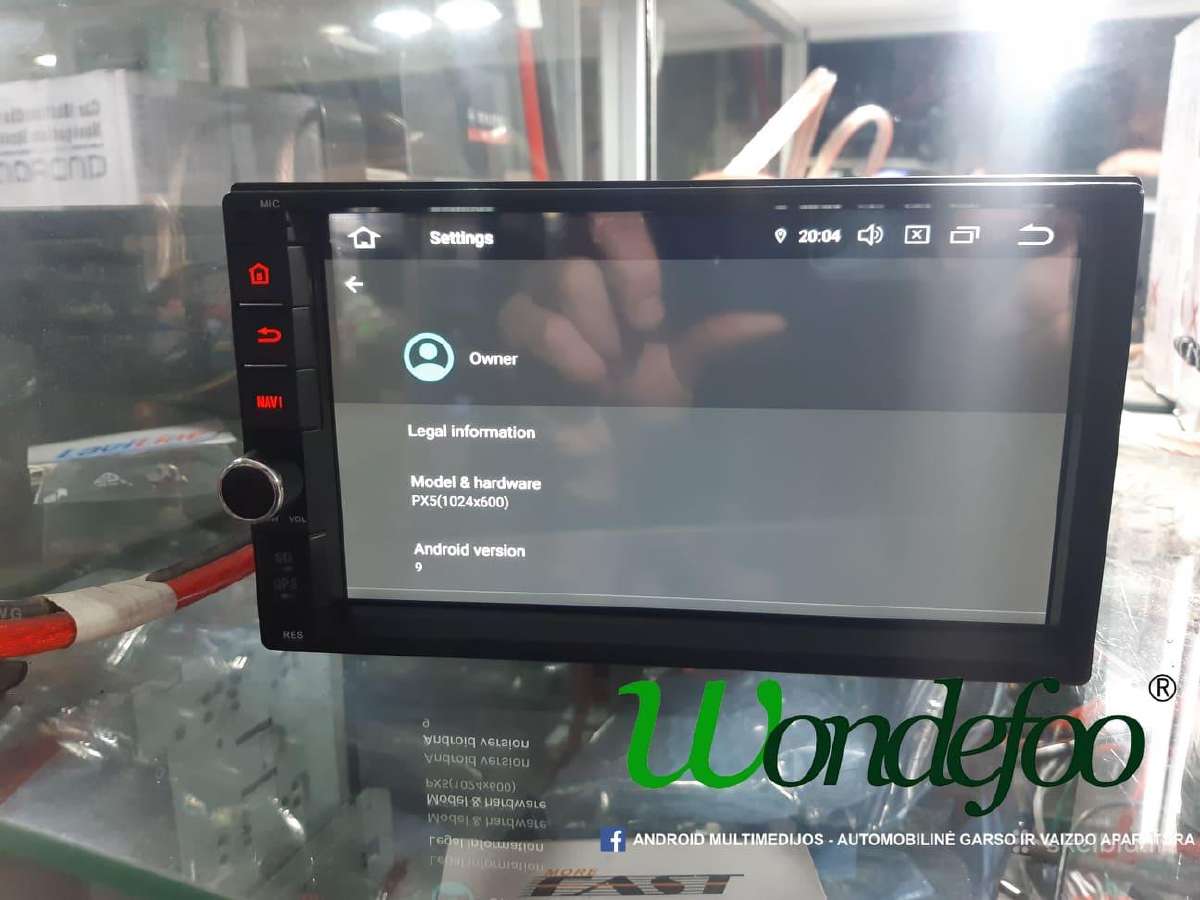 2 Din Android 12 Multimedia Su Dsp - nuotraukos Nr. 13