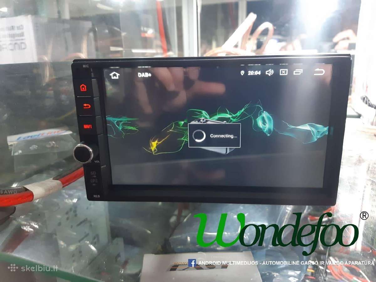 2 Din Android 12 Multimedia Su Dsp - nuotraukos Nr. 6