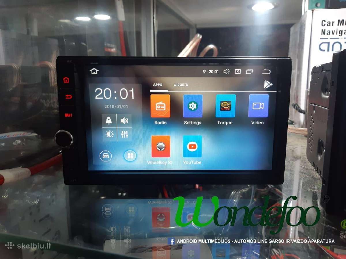 2 Din Android 12 Multimedia Su Dsp - nuotraukos Nr. 4