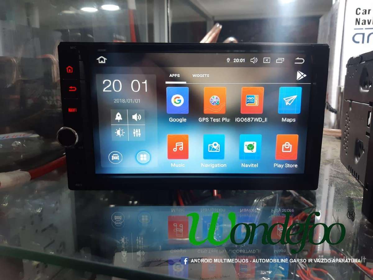2 Din Android 12 Multimedia Su Dsp - nuotraukos Nr. 5