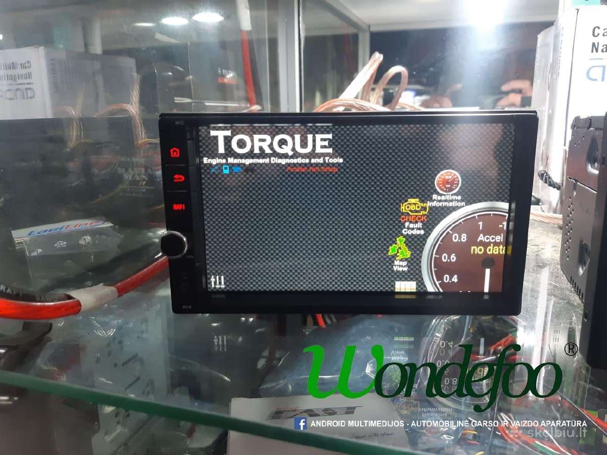 2 Din Android 12 Multimedia Su Dsp - nuotraukos Nr. 10