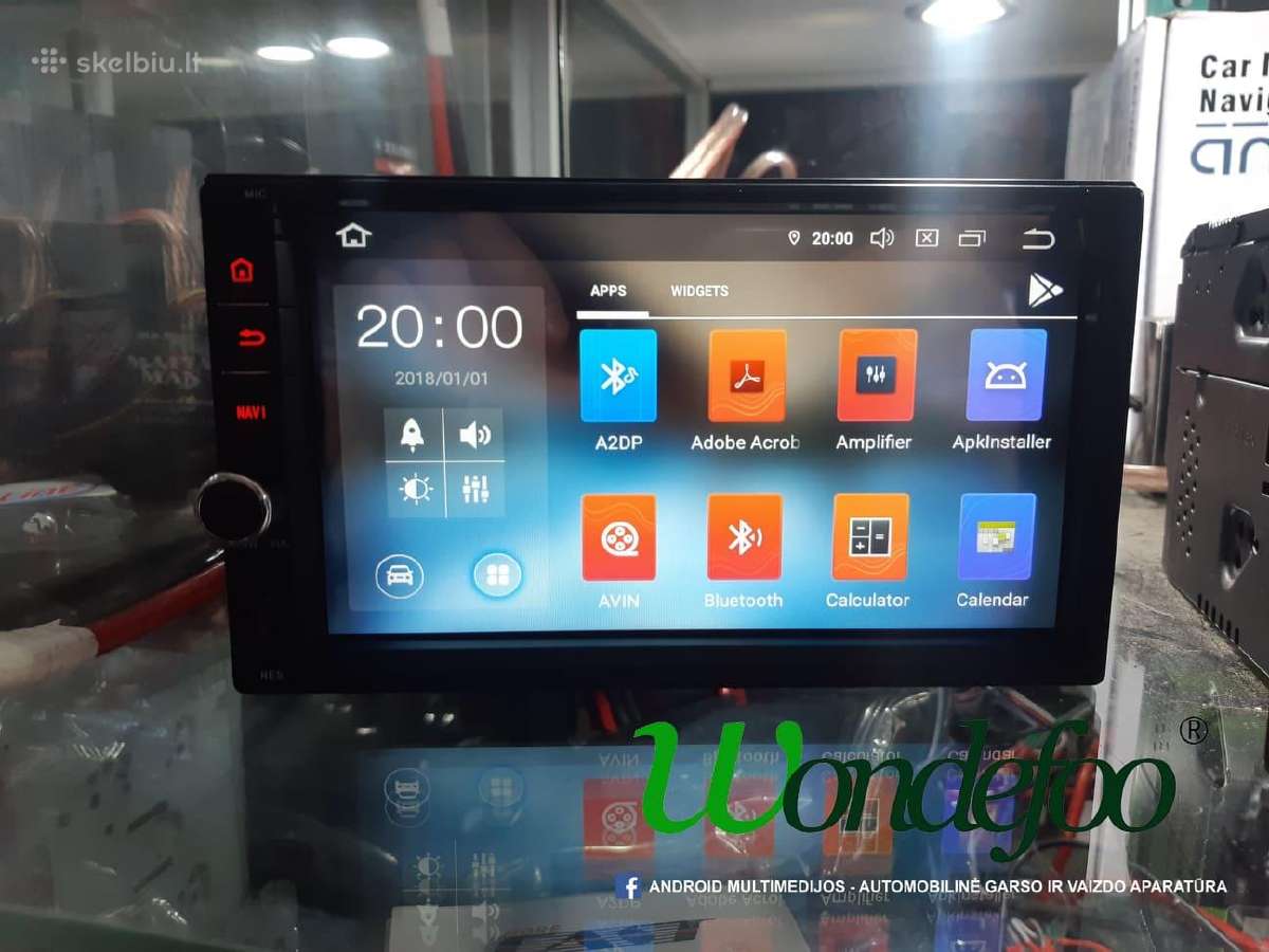 2 Din Android 12 Multimedia Su Dsp - nuotraukos Nr. 2