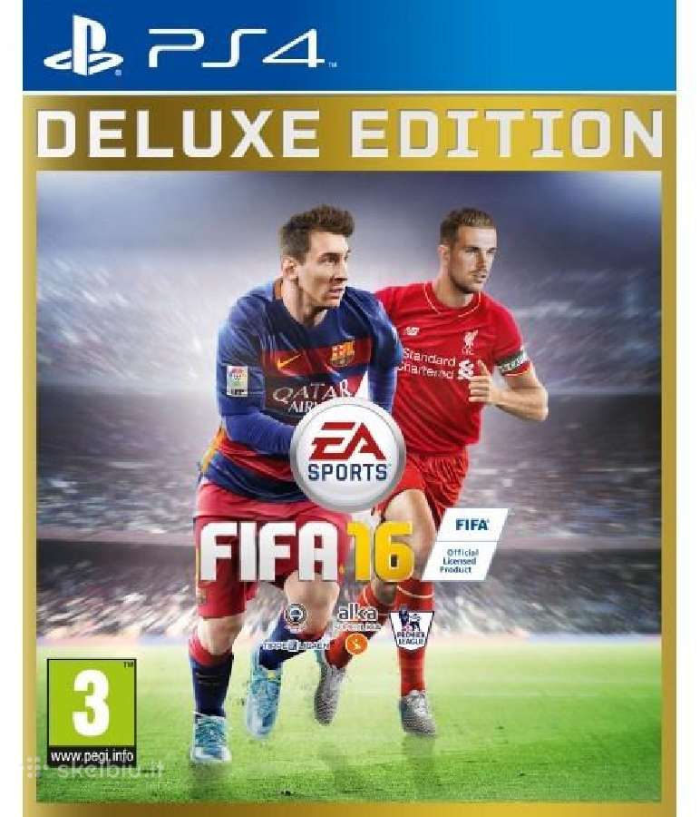 Playstation 4 žaidimas Fifa 16 Deluxe