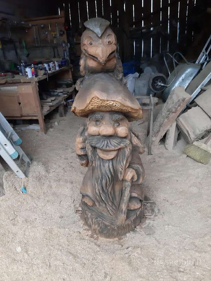 Medinės skulptūros - nuotraukos Nr. 9