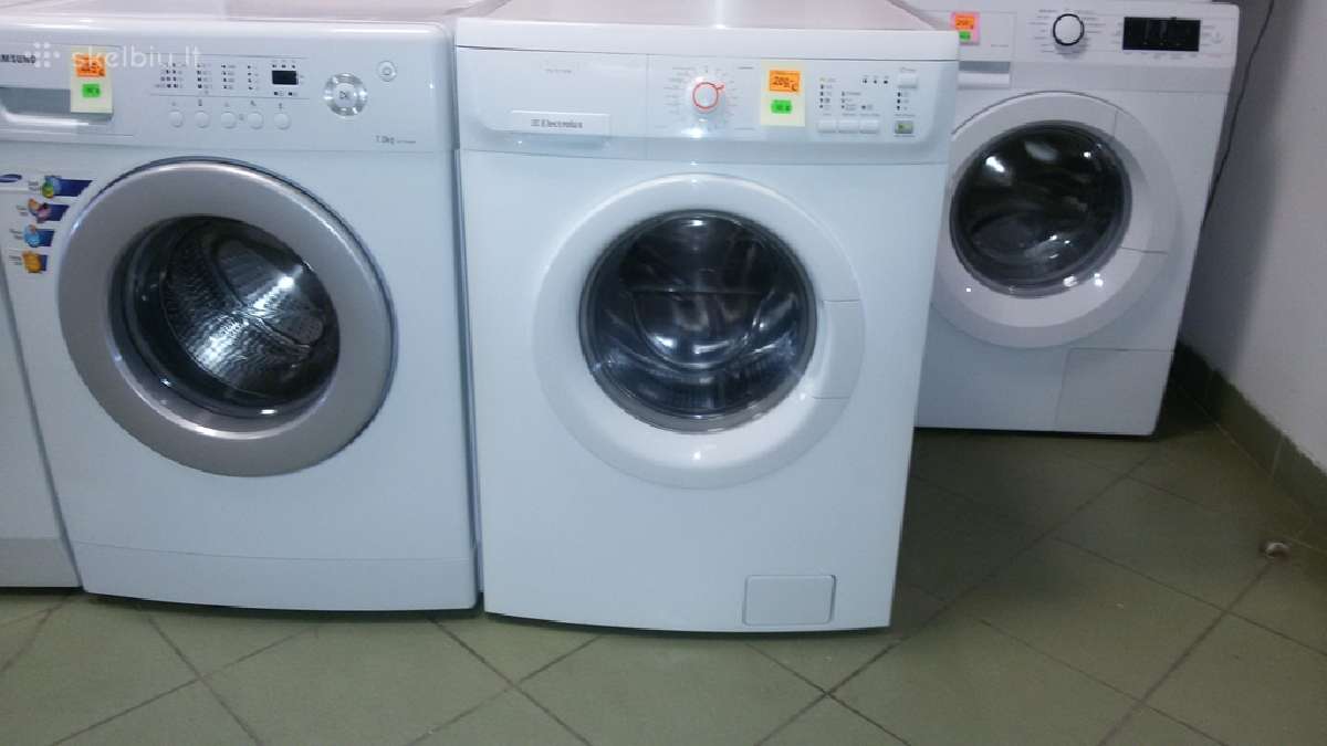 Skalbimo mašina "Electrolux" Ewf 14079w - nuotraukos Nr. 3