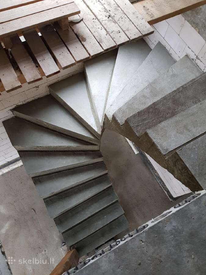 Laiptu betonavimas, betonavimo darbai - nuotraukos Nr. 3