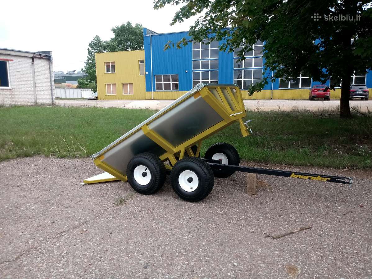 Sodo traktoriuko priekaba traktoriui traktoriukams - nuotraukos Nr. 5