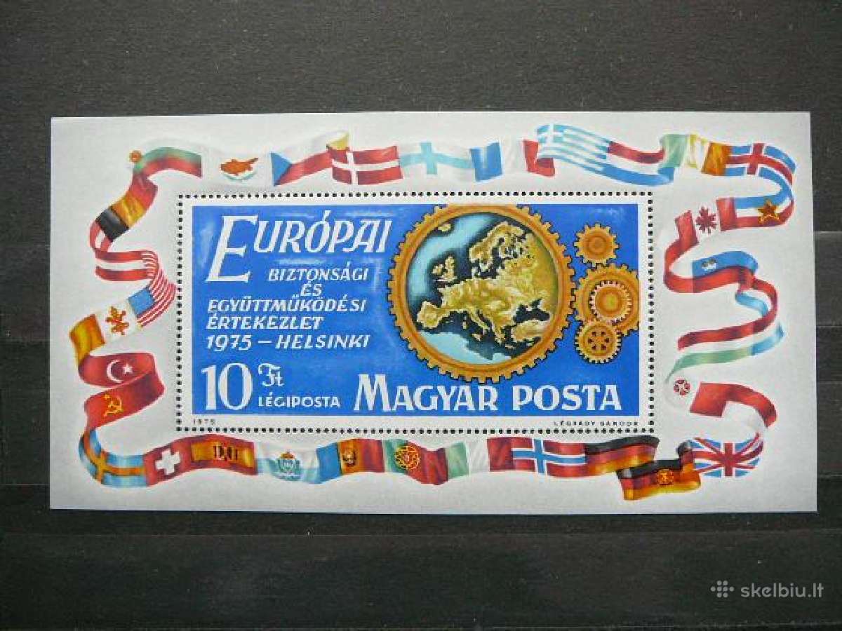 Europa Veliavos Vengrija blokas Mnh v3056