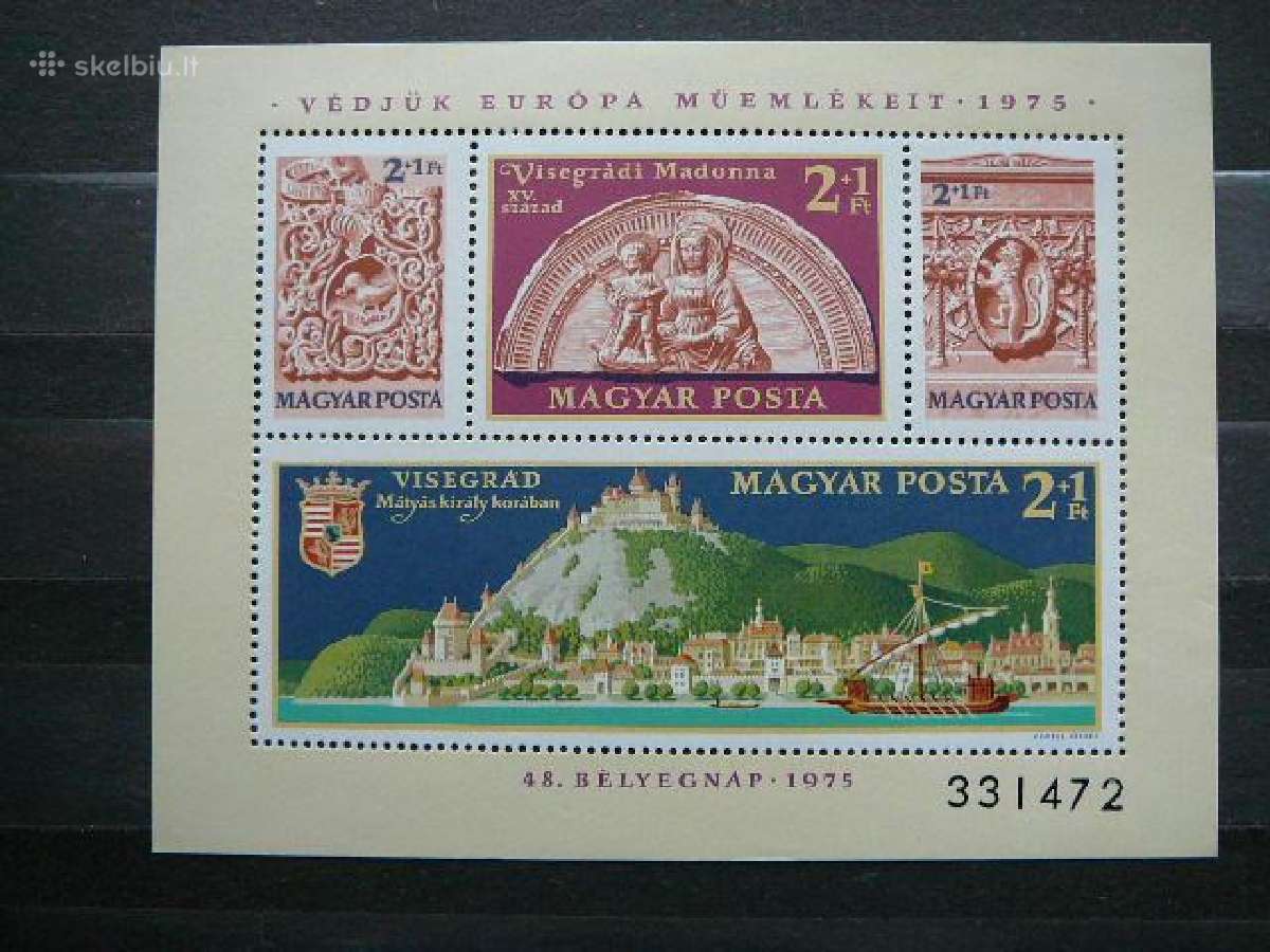 Madona Vysegrad Vengrija blokas Mnh v3064