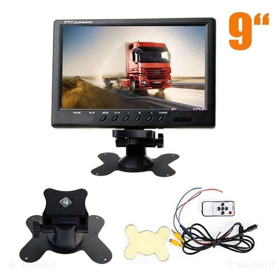LCD monitorius ir Galinio vaizdo kamera Įvairūs - nuotraukos Nr. 4