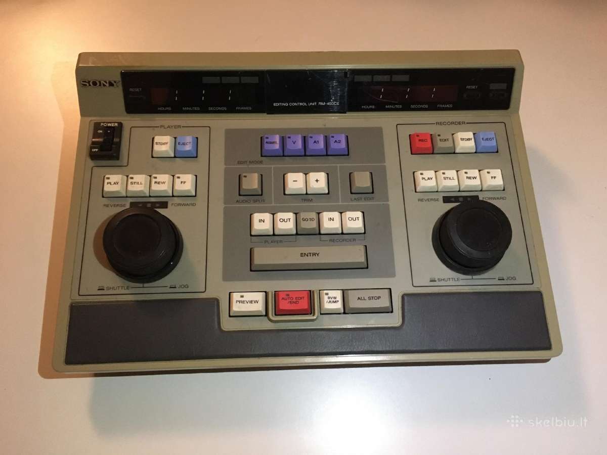 Parduodu sena video pulta Sony Rm 450 CE - nuotraukos Nr. 2