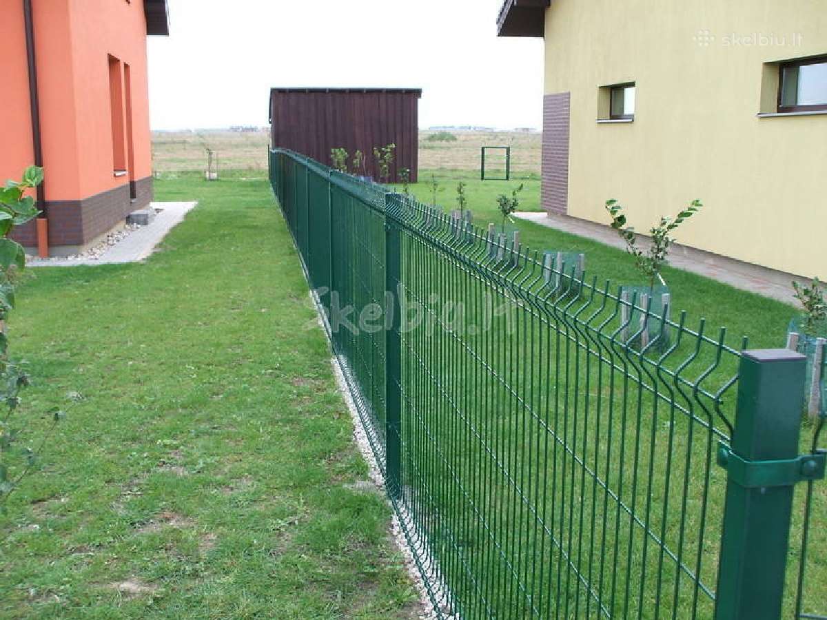Tvoros, vartai segmentinės, tinklinės medinės - nuotraukos Nr. 6