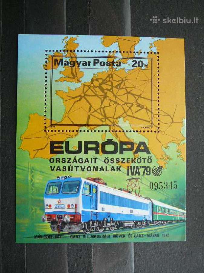 Europa Garveziai Vengrija blokas Mnh v3350