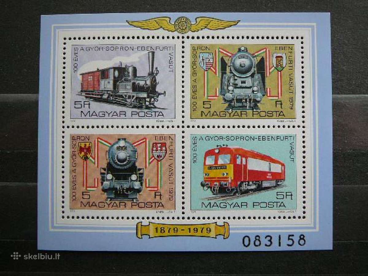 Garveziai Vengrija blokas Mnh v3378