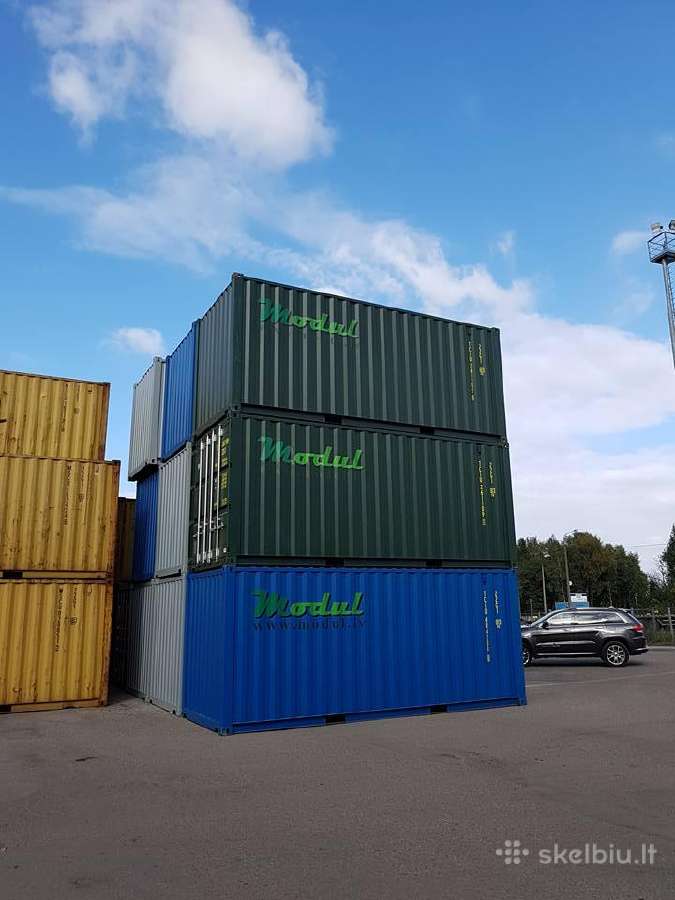 Nauji 20 pėdų (6m) jūriniai konteineriai Akcija - nuotraukos Nr. 10