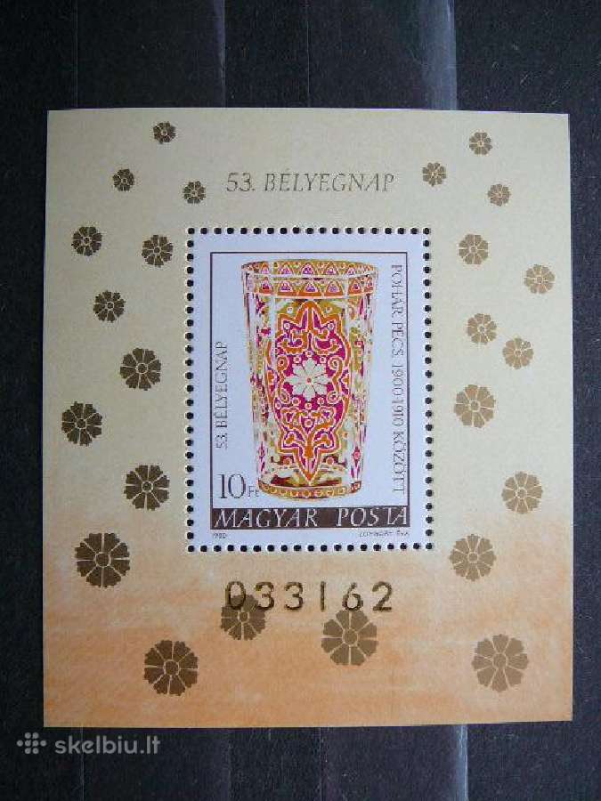 Daile Taure Vengrija blokas Mnh v3448