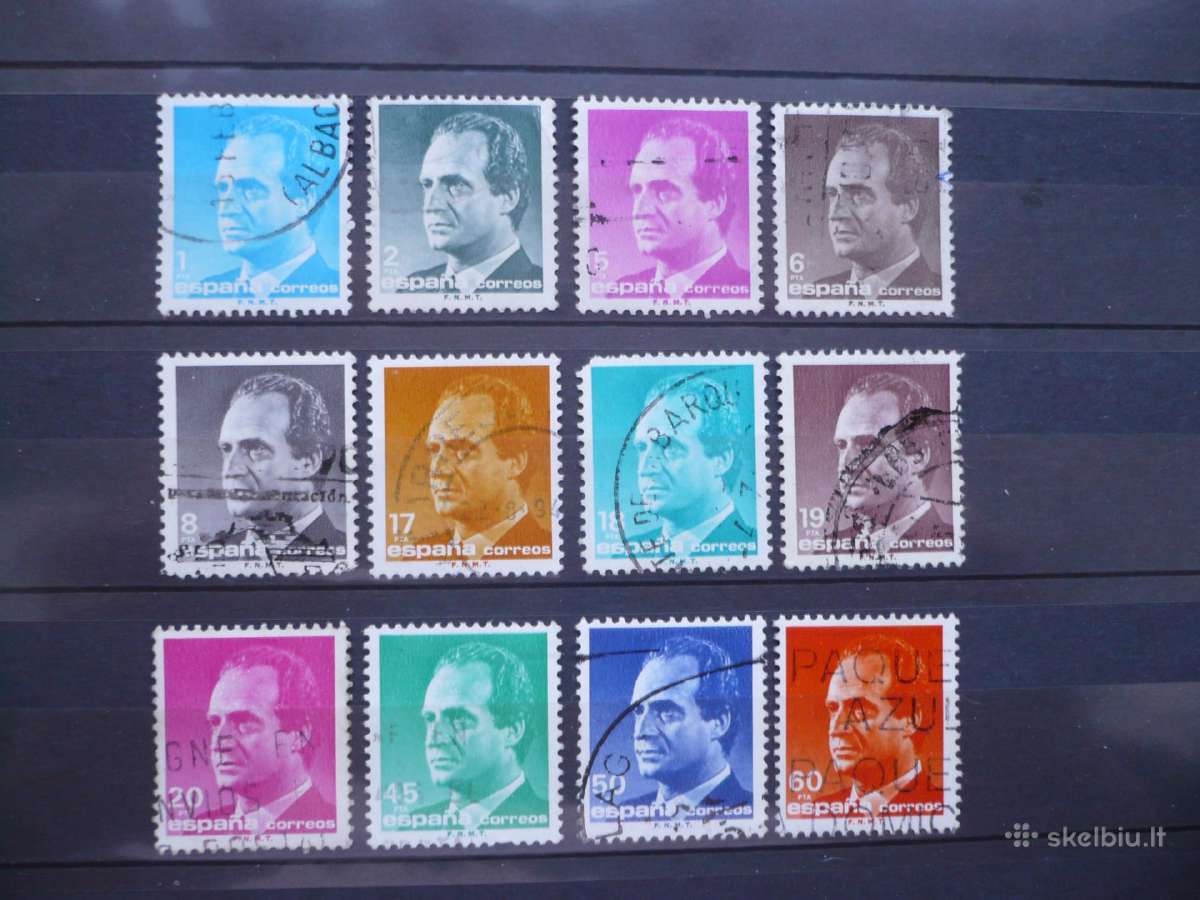 1985 - Definitive Issues - King Juan Carlos I