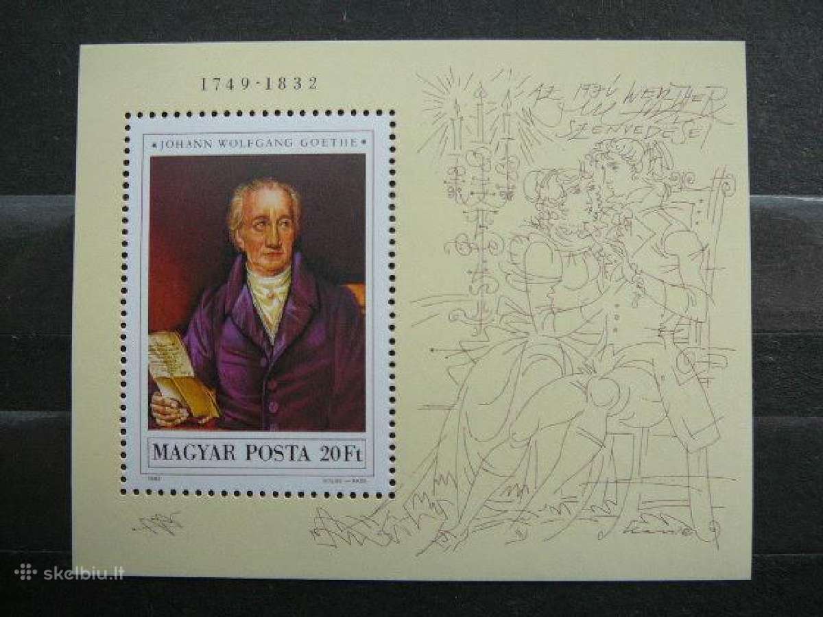 Rasytojas Izymus zmones Vengrija blokas Mnh v3595